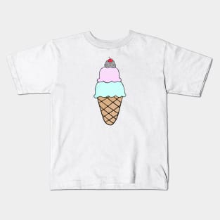 Kitty Cone Kids T-Shirt